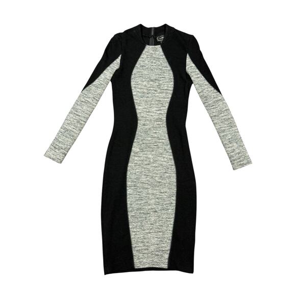 By Malene Birger Double Jersey Stretch Molky Dress Grey Melange XS / S - Picture 6 of 14